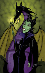 Maleficent Print