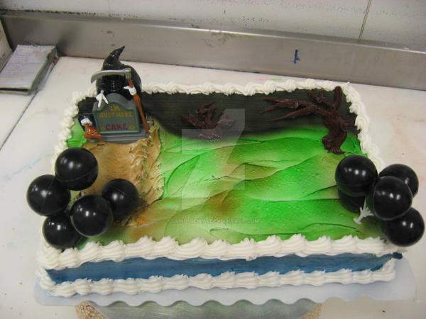 Grim Reaper Cake by Juno-Gemini on DeviantArt