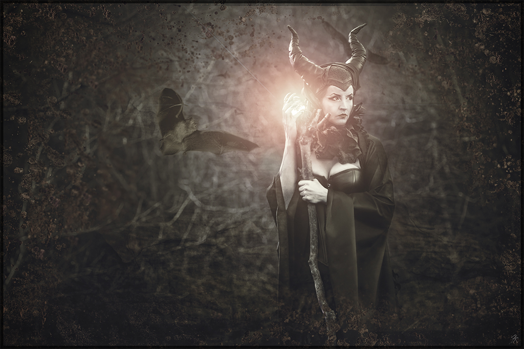 Magic light ....   Maleficent