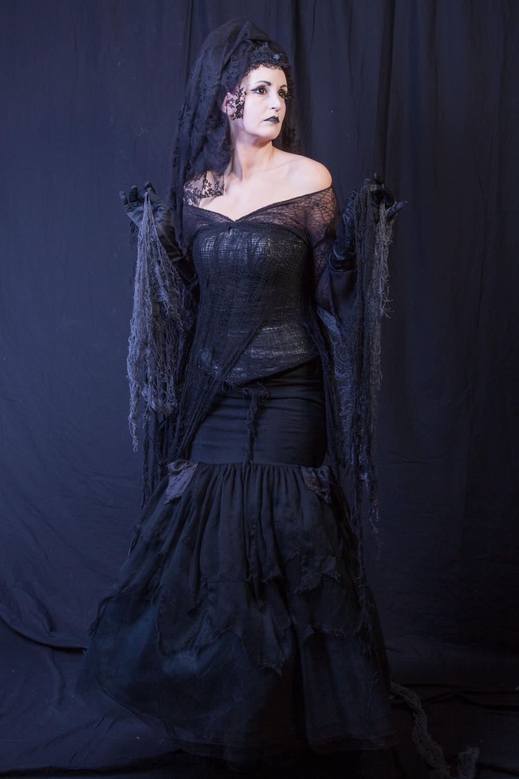 Stock - gothic Lady dark