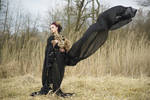 Stock - Gothic Flower wind field 1 by S-T-A-R-gazer