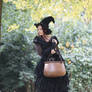 Stock - Halloween special witch .. Cauldron walk