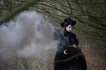 Stock - Lady with a box gothic baroque fantasy 2 by S-T-A-R-gazer