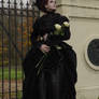 Stock - Lady baroque with roses gothic woman 2
