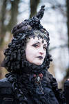 Stock - Gothic lady dark fantasy baroque portrait