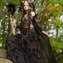 Stock - Faun fantasy pose gotic dark