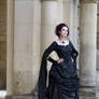 Stock - Selfconfident lady victorian dark romantic