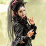 Stock - Gothic lady romantic dark vampire WGT