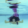 Stock - underwater mermaid swimming fantasy