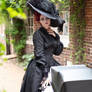 Stock - Gothic lady stroller dark baroque 7