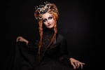 Stock - Dark Fairytale dress pose gothic