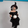 Stock - Halloween witch grey hair pumpkin 3