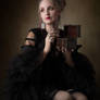 Stock - Boudoir woman casket box portrait 5