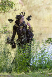 Stock - Gothic Fairy goth fantasy dark woman