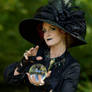 Stock - Witch doing magic is fun vintage gothic