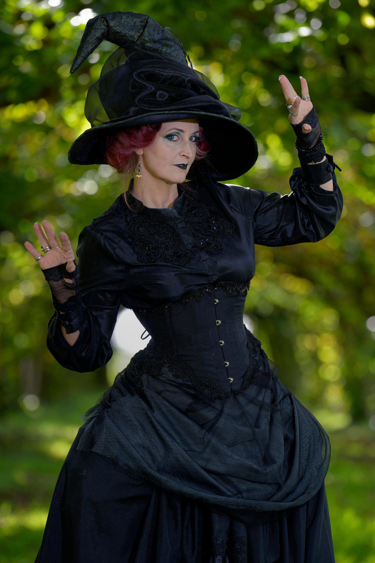 Stock - Witch magical portrait pose gothic dark by S-T-A-R-gazer on ...