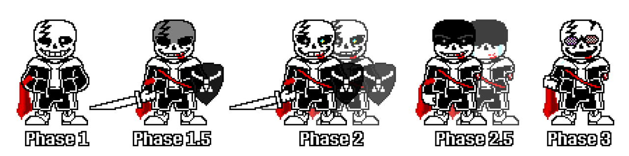 Last Phase Last Breath: Until the Dawn - Phase Projections by Ashdris33 on DeviantArt