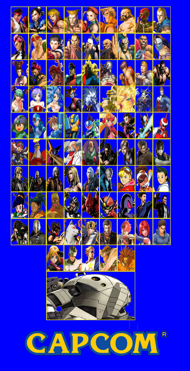 Super Capcom Fighter by KingOfFiction on DeviantArt