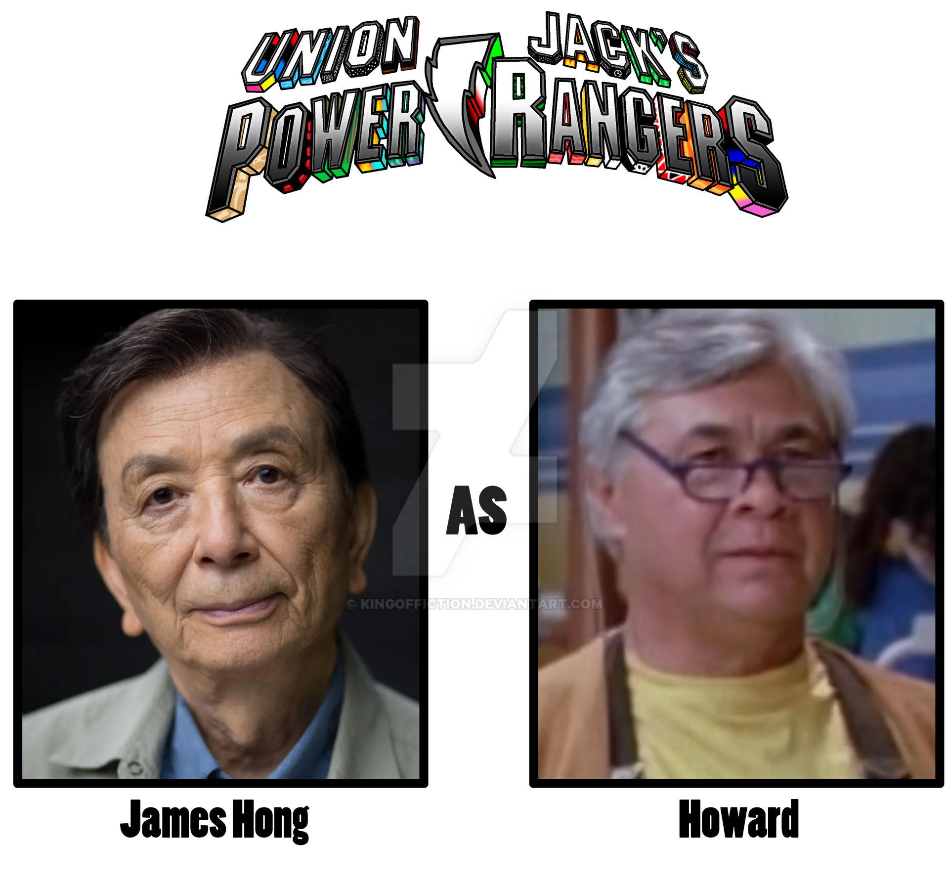 Union Jack's Power Rangers: Uncle Howard Cast by KingOfFiction on ...