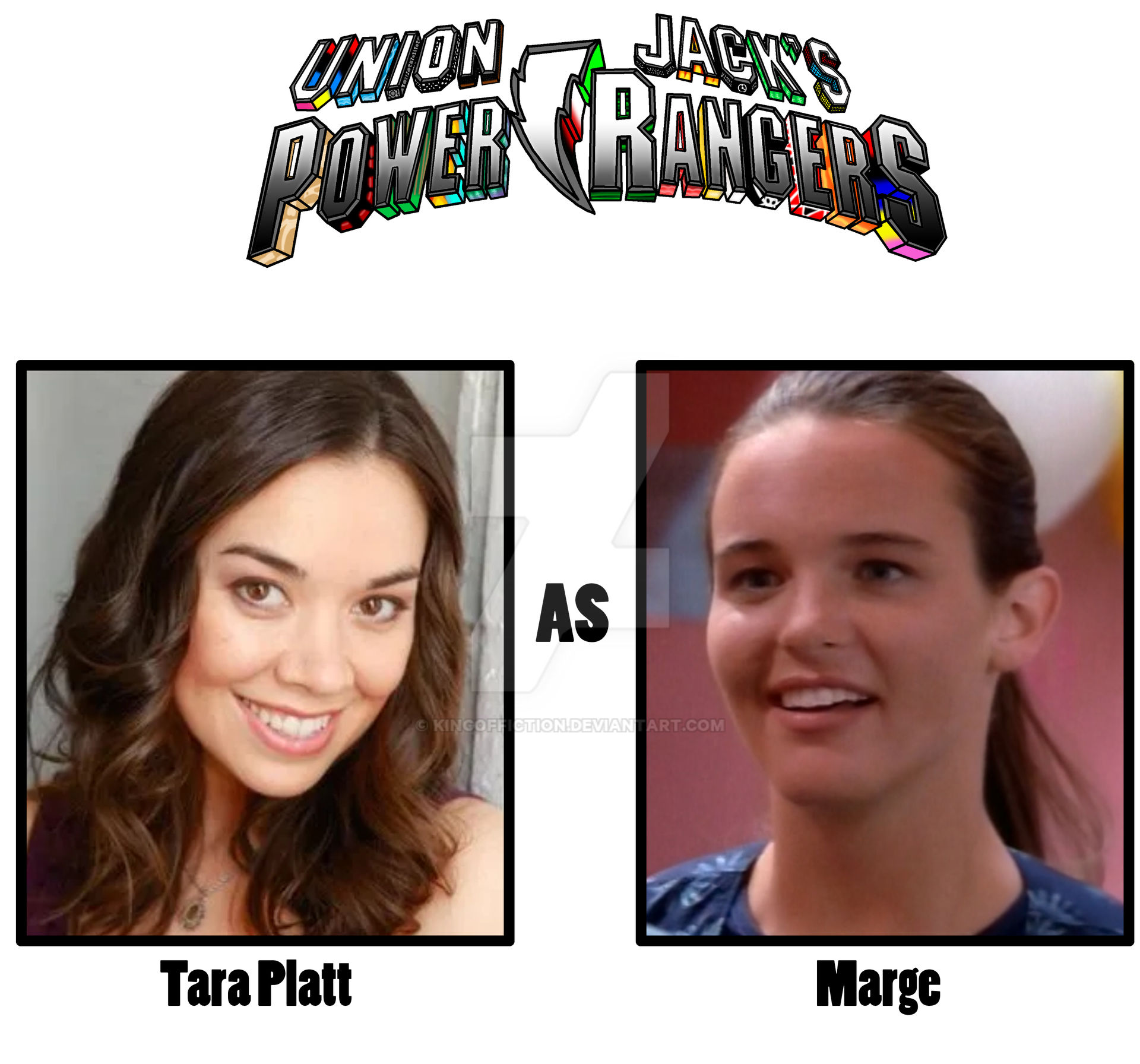 Union Jack's Power Rangers: Marge Cast by KingOfFiction on DeviantArt