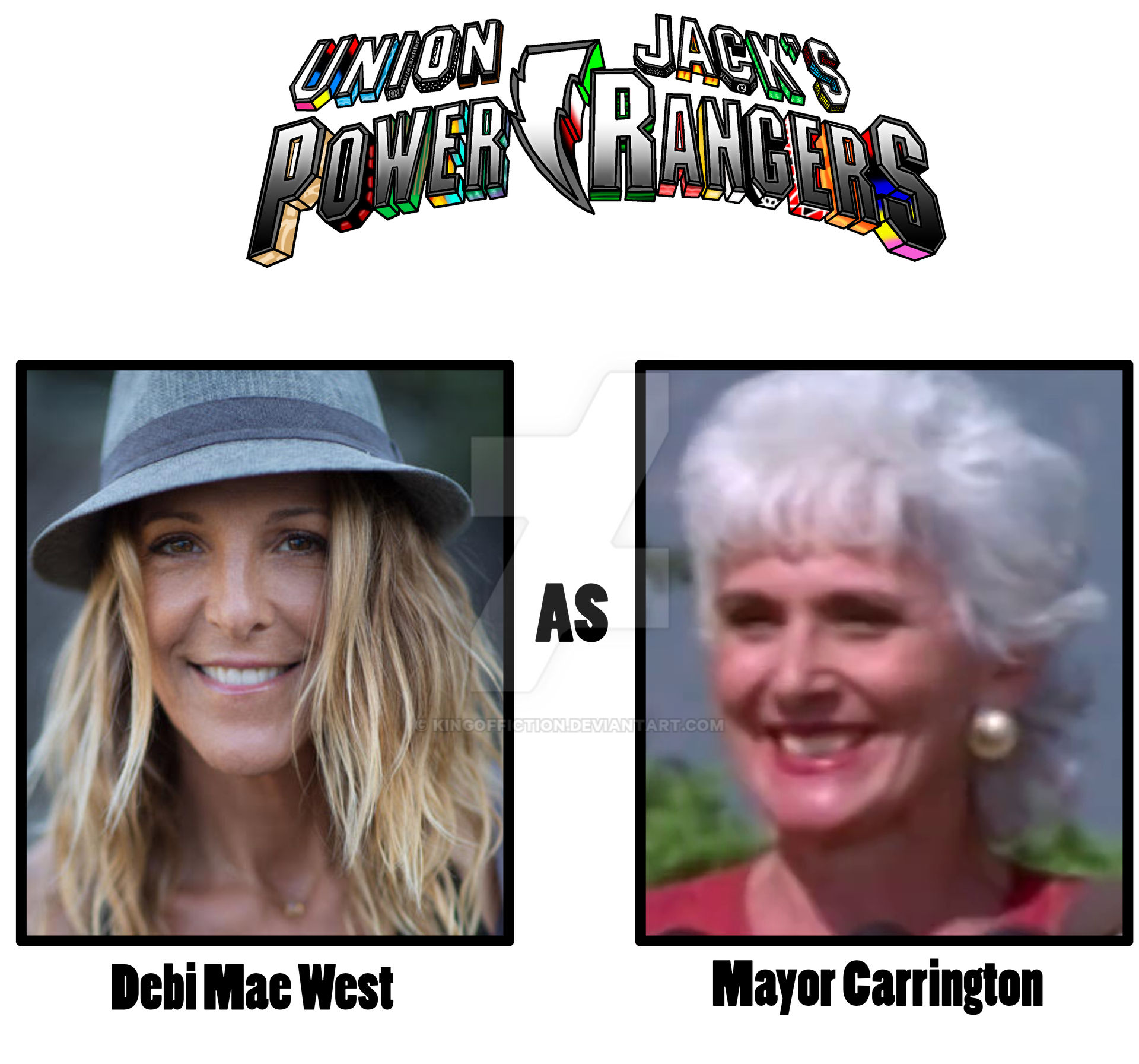 Union Jack's Power Rangers: Mayor Carrington Cast by KingOfFiction on ...