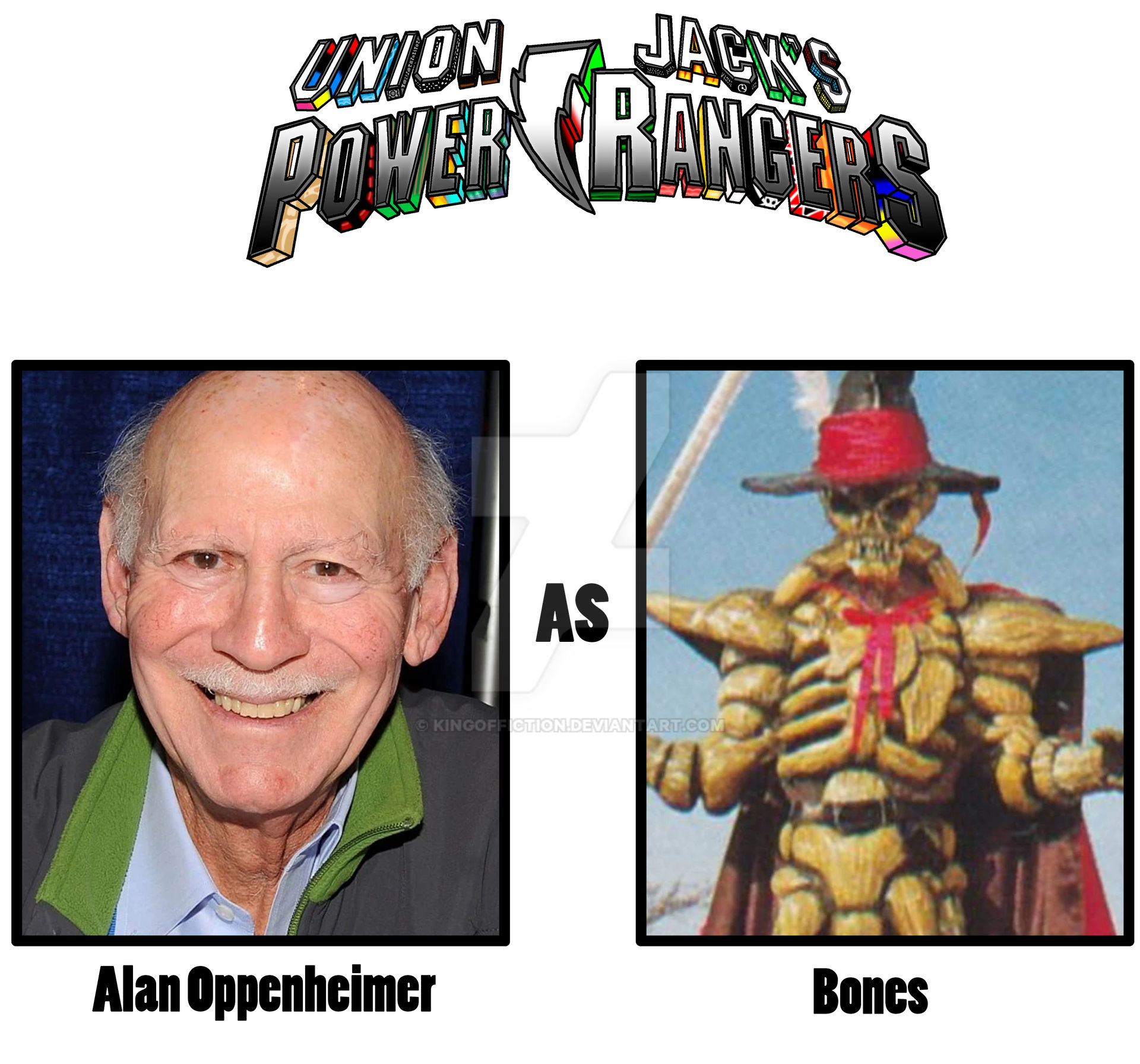 Union Jack's Power Rangers: Bones Cast by KingOfFiction on DeviantArt
