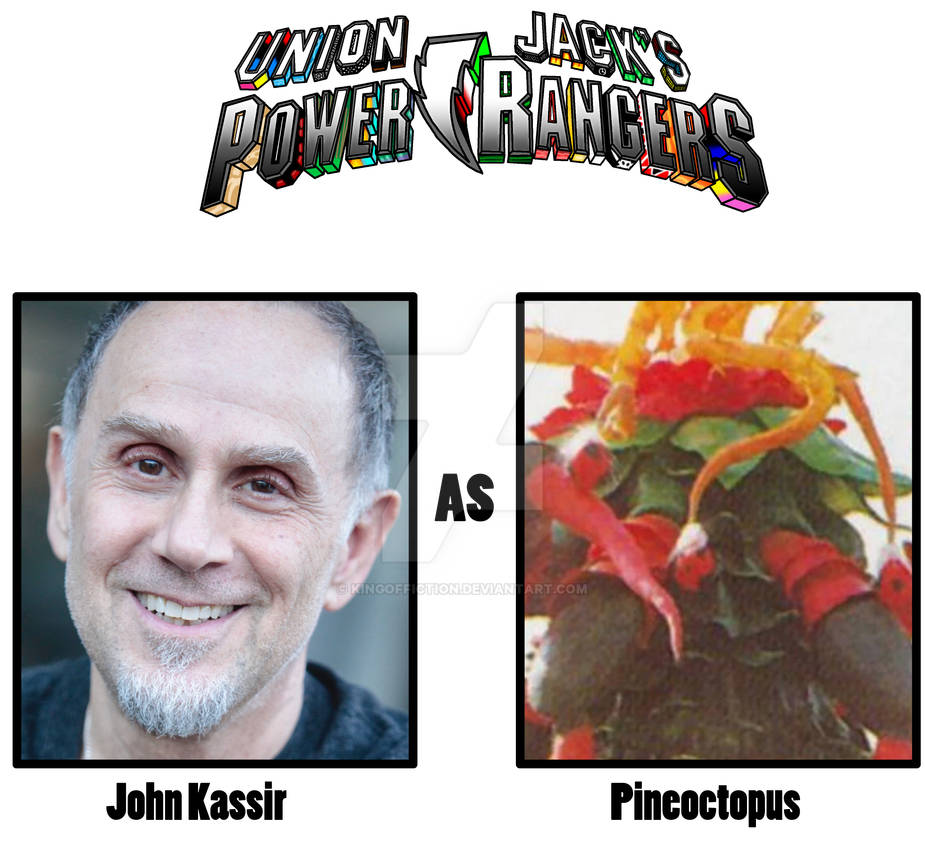 Power Rangers Octopus Union Jack's Power Rangers: Pineoctopus Cast by KingOfFiction on DeviantArt