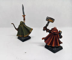 Warhammer Quest miniatures