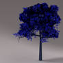 blue tree