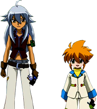 Metal Fight Beyblade - Tsubasa Otori and Yu Tendo