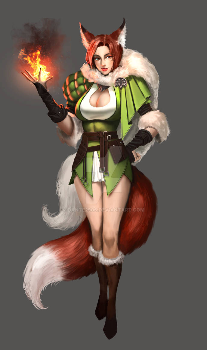 DnD 5e commission Fox Wizard by dante2906 on DeviantArt