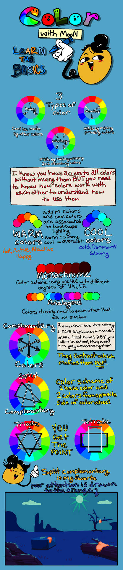 Tutorial Color Color Tutorial: color mixing and color schemes by jbm00nflower on ...
