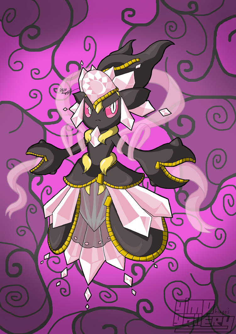 Mega Fusion! - Diancie/Banette by hugostar57 on DeviantArt