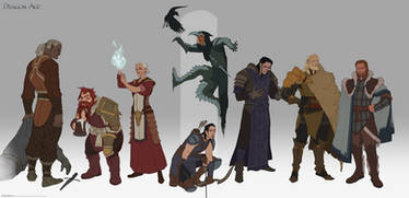 World of Thedas 2 - Some of the cast of DA:O