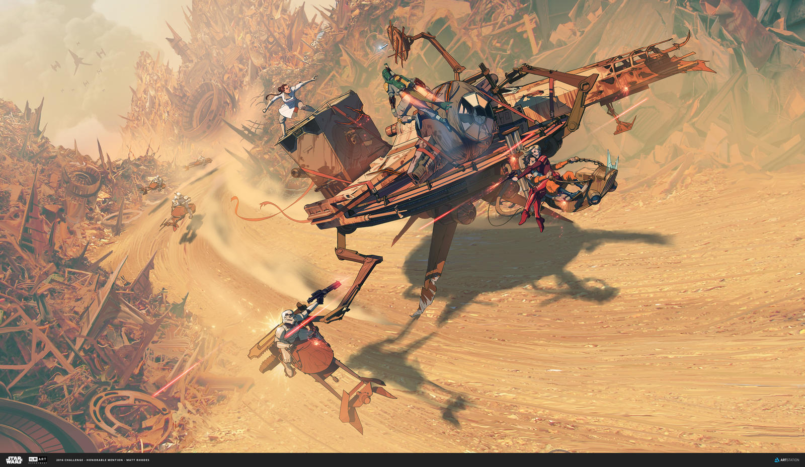 ILM Art Department Challenge: The Ride - Turtle by MattRhodesArt