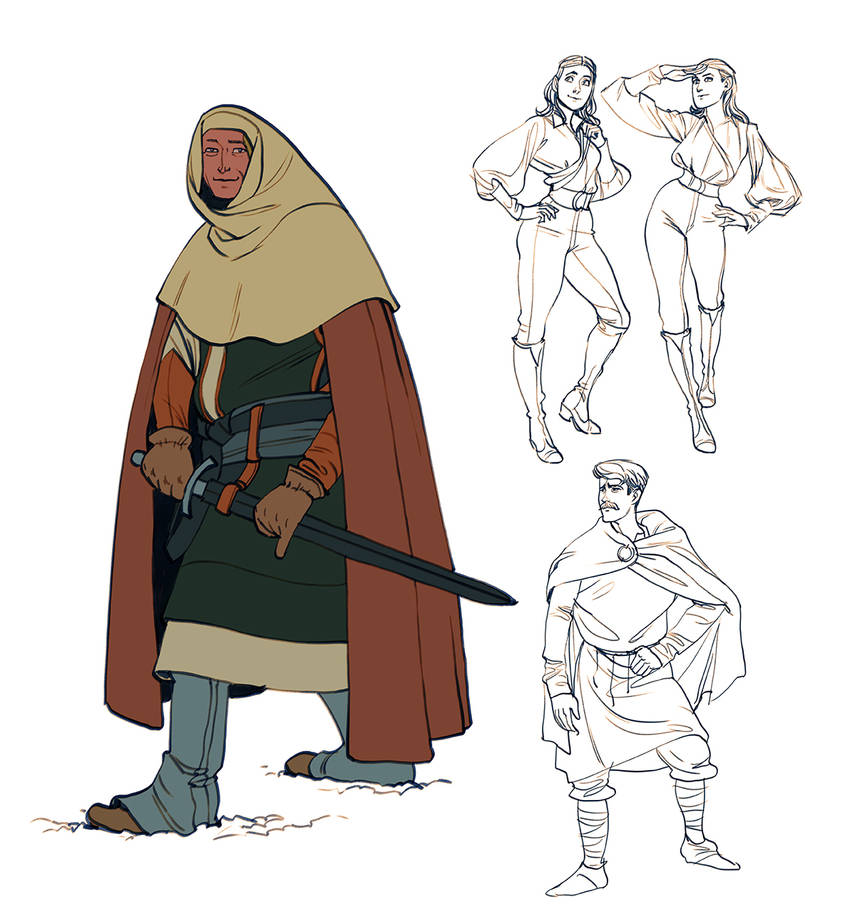 random reference studies by MattRhodesArt on DeviantArt