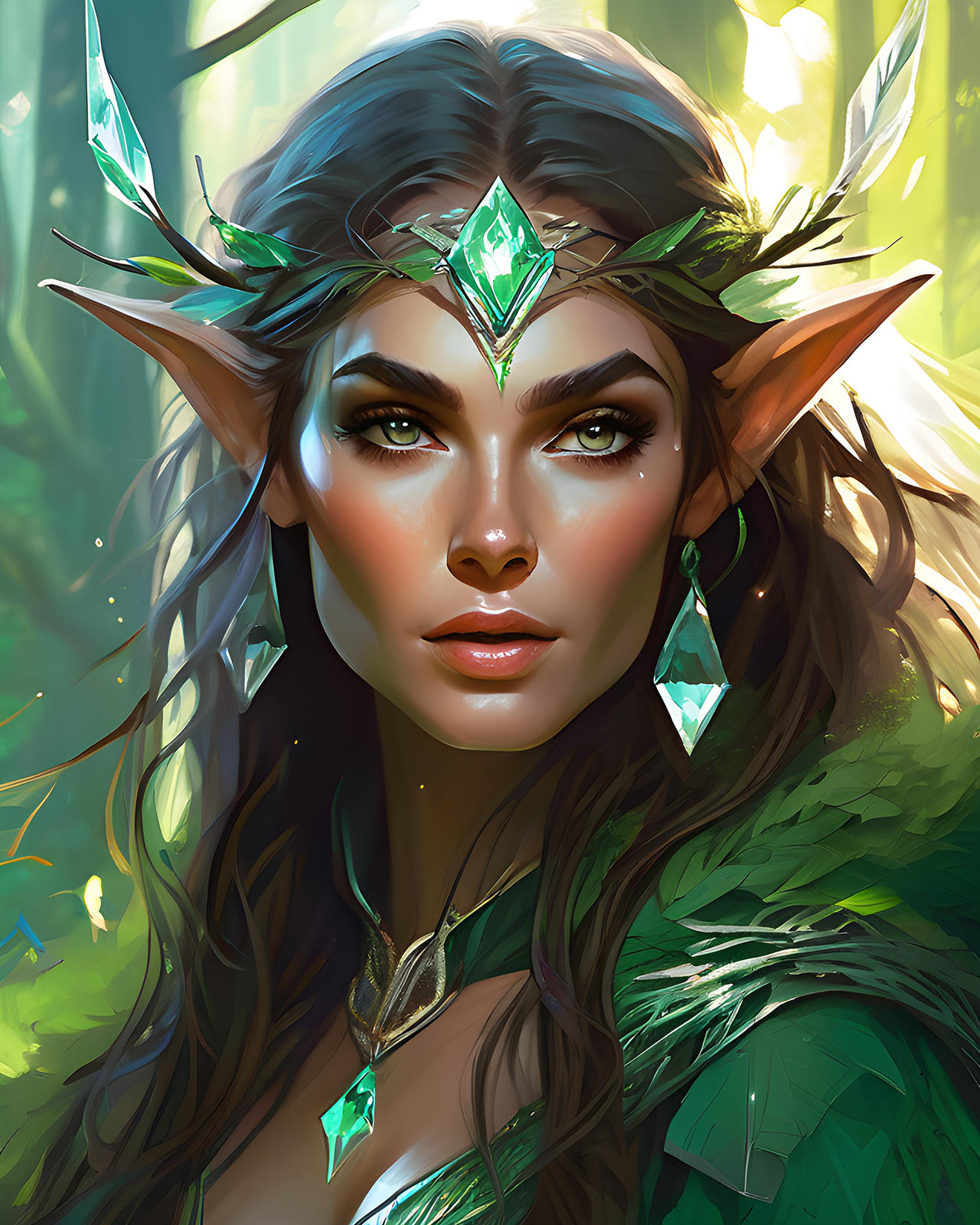 Elf Druid 1 by isuneek on DeviantArt