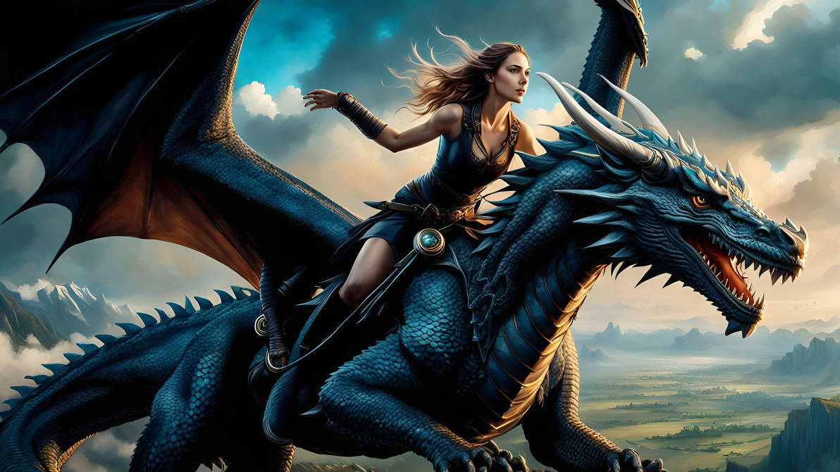 Dragon Rider 1 by isuneek on DeviantArt