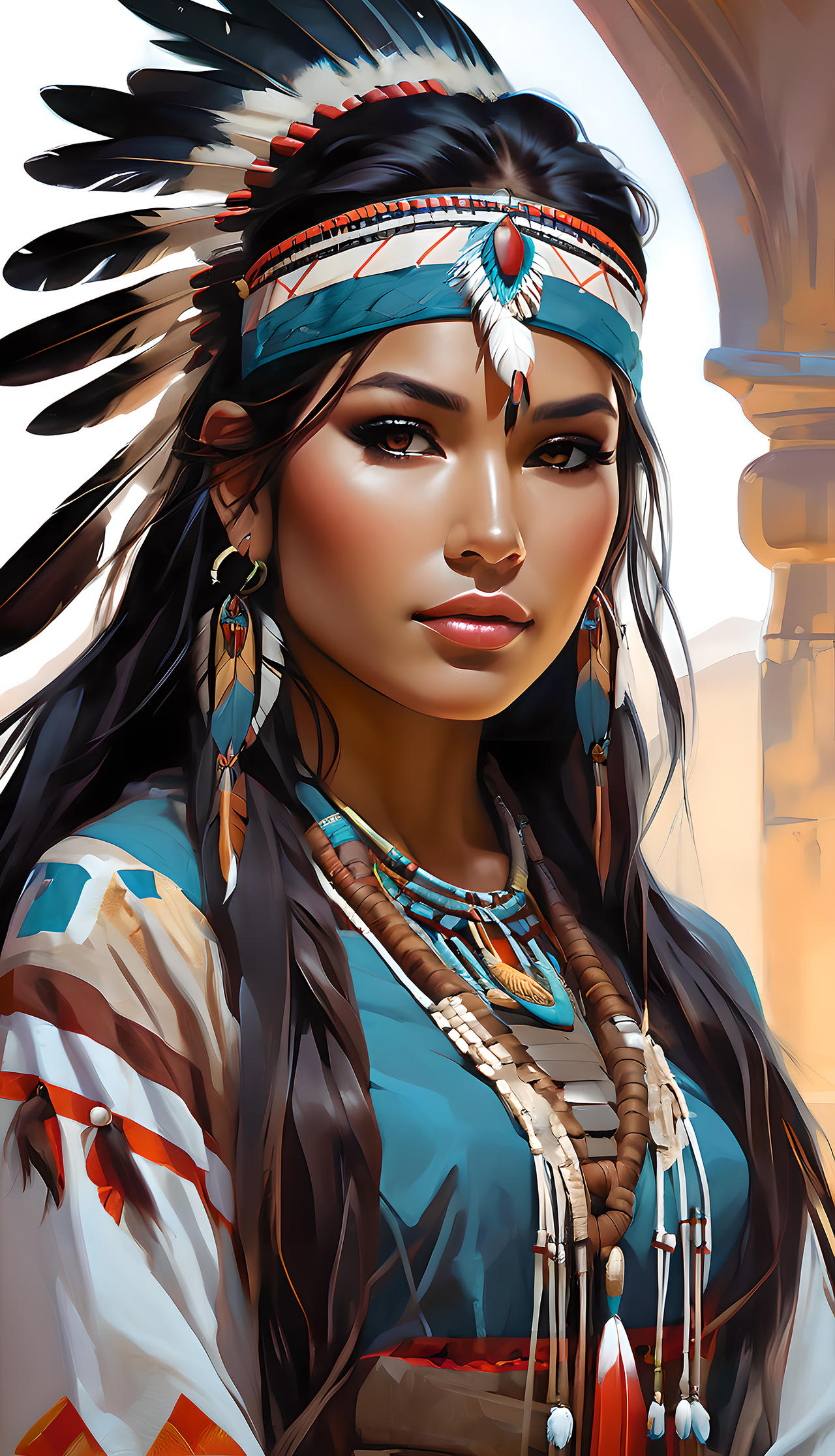Native Beauty 2 by isuneek on DeviantArt
