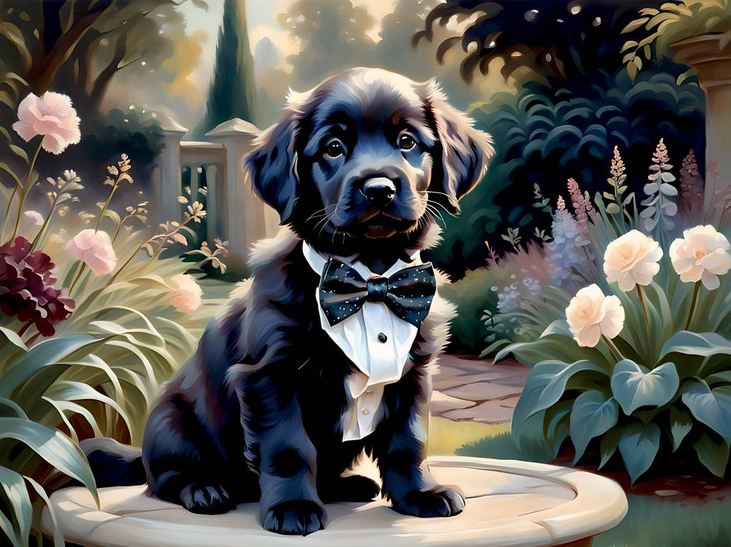 Dapper Black Rabbit Deviantart Dapper Dawg by isuneek on DeviantArt
