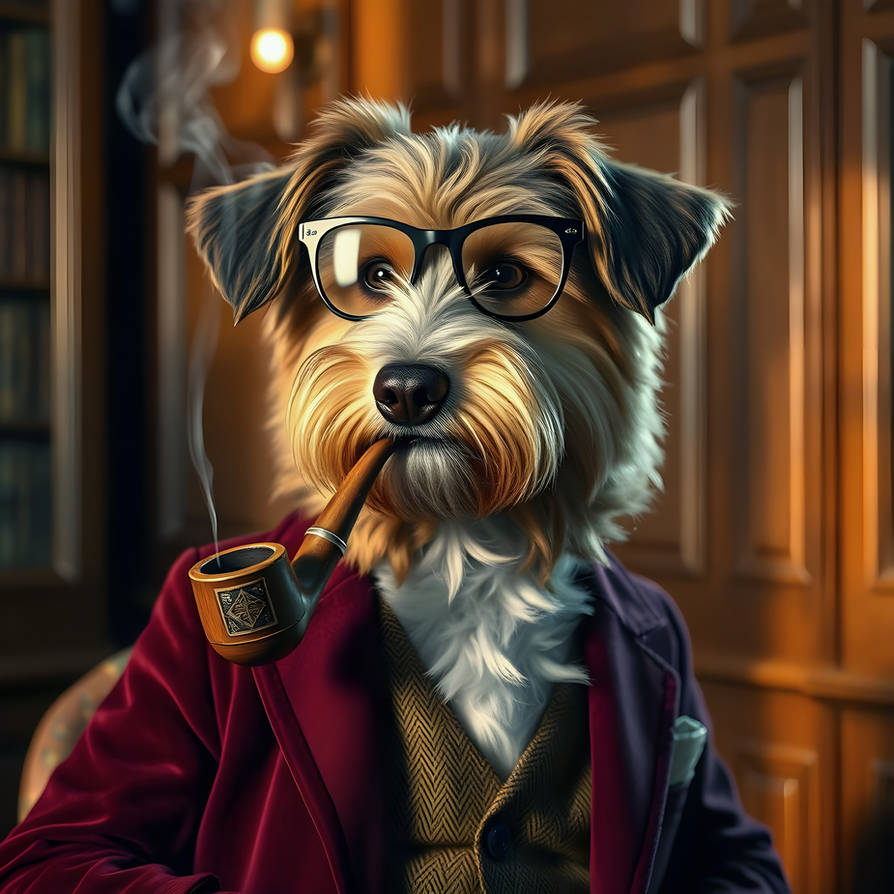 Professor Terry Rabbits Professor Terrier by isuneek on DeviantArt