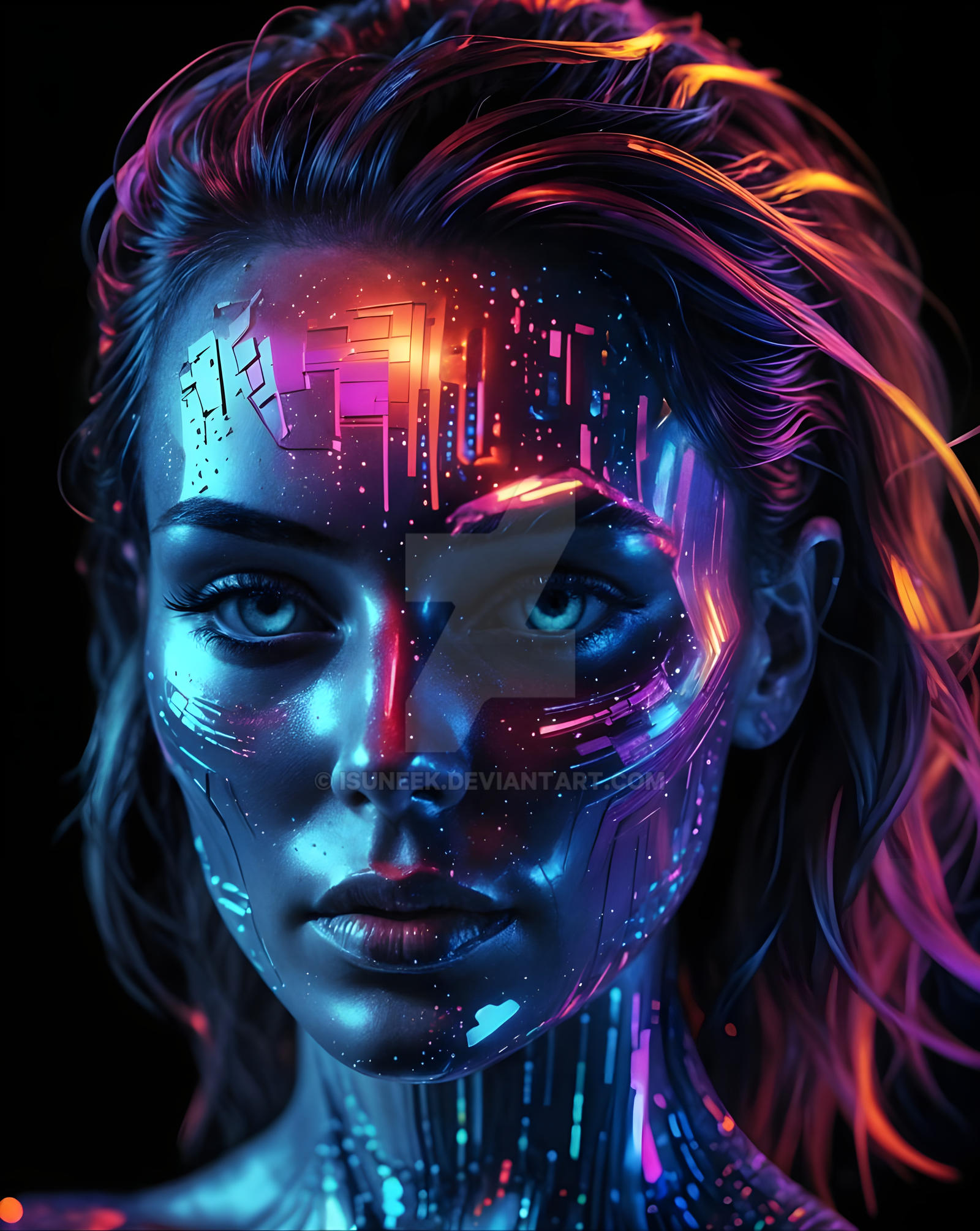 Digital Humans Female Digital Woman by isuneek on DeviantArt