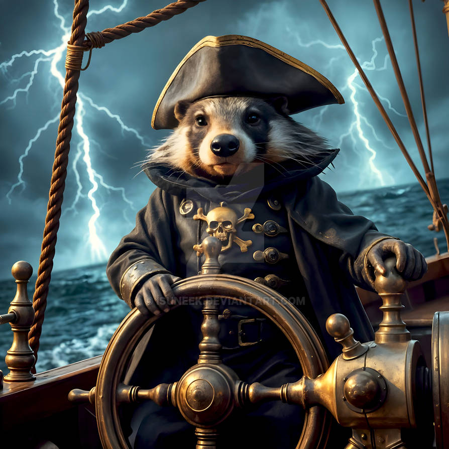 Captain Badger Captain Badger by isuneek on DeviantArt