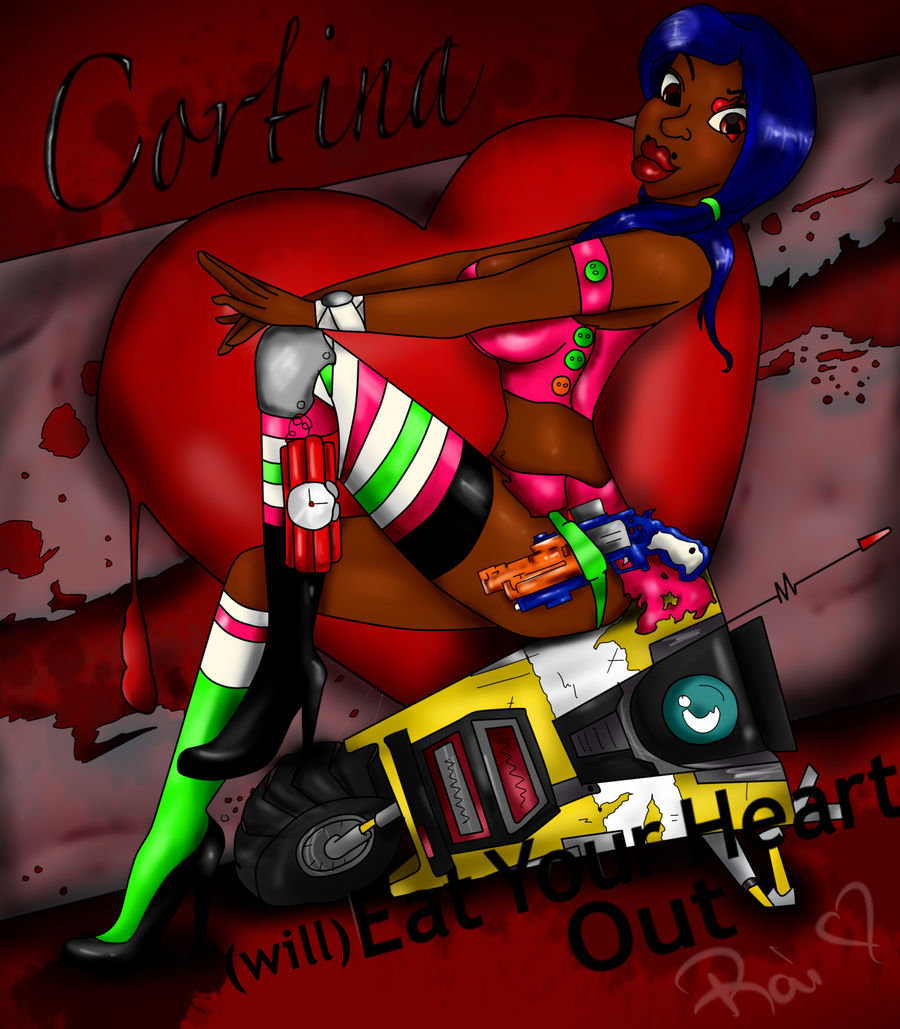 Cortina as Borderlands Character