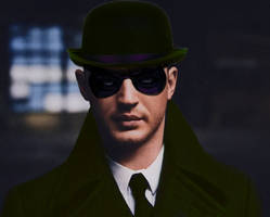 Tom Hardy as The Riddler