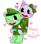HTF Flippy vs Flippy by NYAMOMO on DeviantArt
