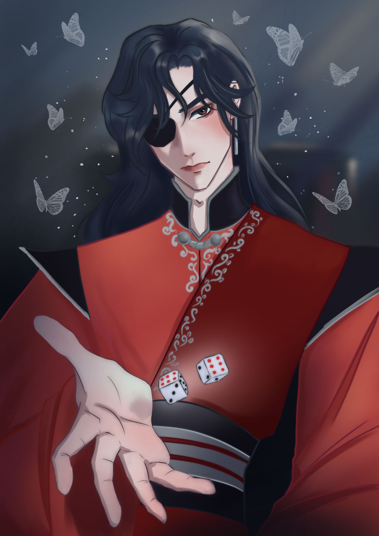Hua Cheng Tgcf By Midaeart On Deviantart Hua Cheng Tgcf By Midaeart On Deviantart