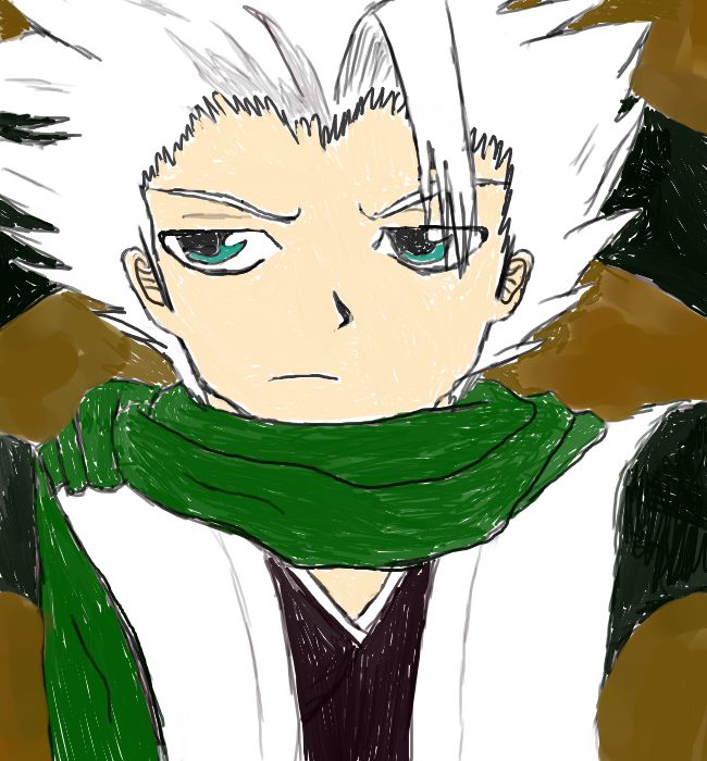 Toshiro Hitsugaya---bored