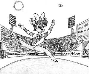 Fawn Deer, the sport star