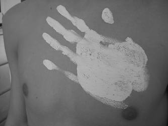 Chest Handprint